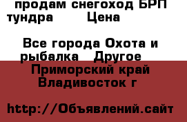 продам снегоход БРП тундра 550 › Цена ­ 450 000 - Все города Охота и рыбалка » Другое   . Приморский край,Владивосток г.